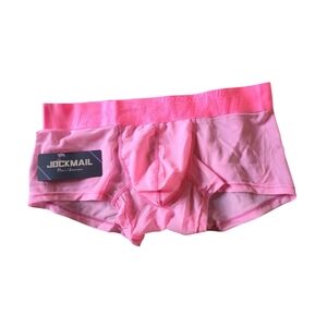 New JOCKMAIL Men's Pink Boxer Briefs Size L